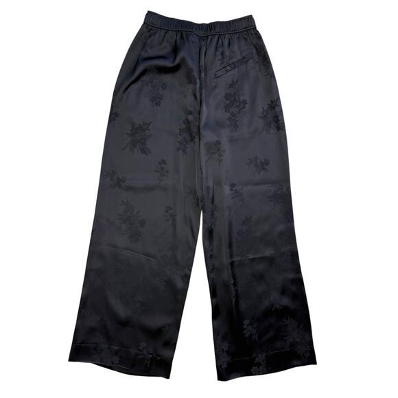 GANNI Black Satin Jacquard Pants XS / 2 - Picture 16 of 16